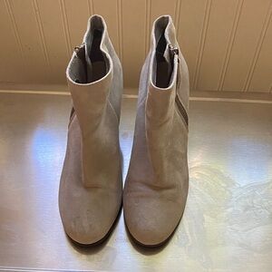Cole Haan Taupe Ankle Booties